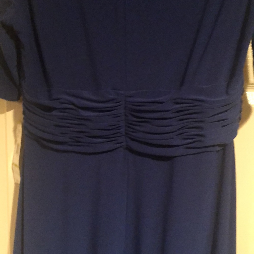 NWT Evan Picone dress. Size 14. Blue. - Picture 8 of 9
